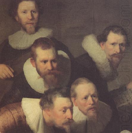 REMBRANDT Harmenszoon van Rijn Detail of  The anatomy Lesson of Dr Nicolaes tulp (mk33) china oil painting image